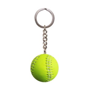 Easton Softball Ball Key Ring (Neon)